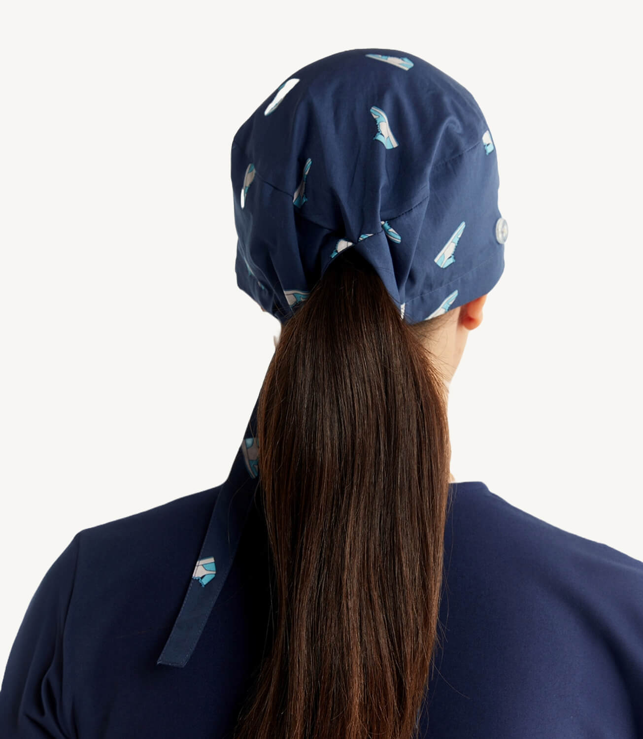 Jordans Lifestyle Printed Scrub Cap Soft Fabric Back Focus