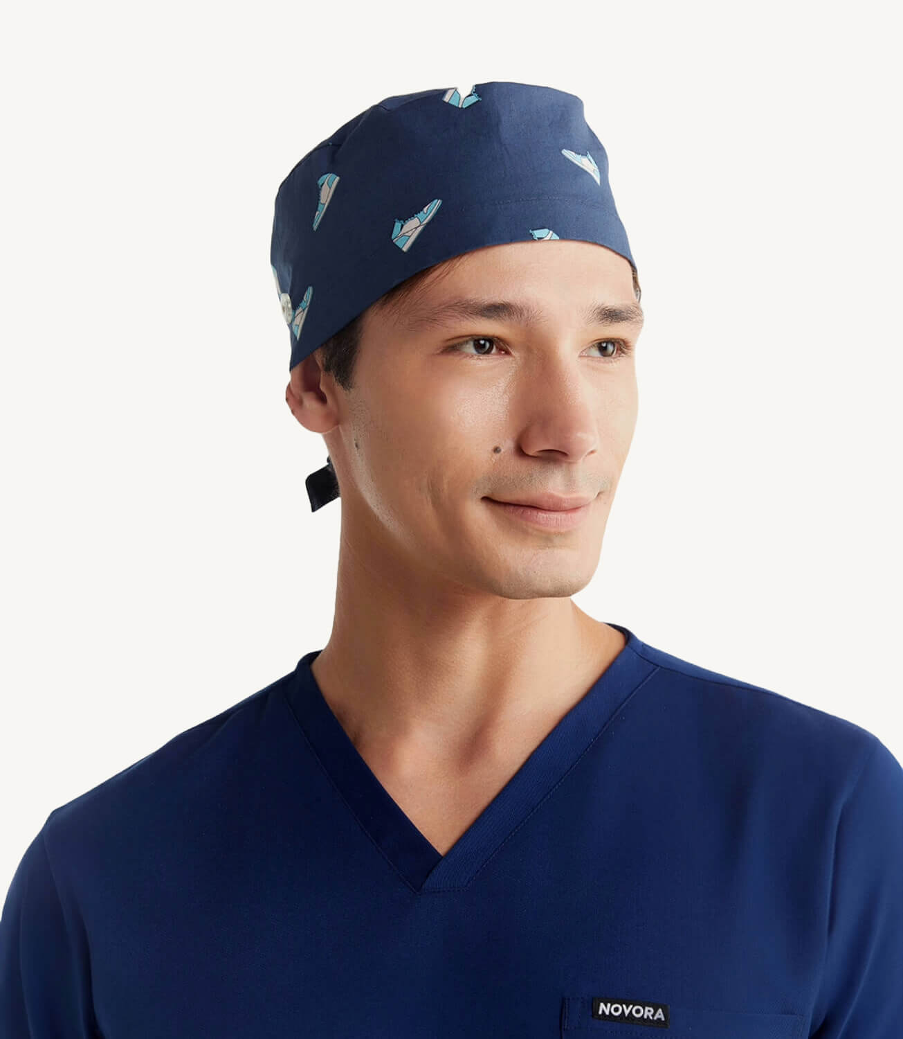 Jordans Lifestyle Printed Scrub Cap Soft Fabric Front Focus