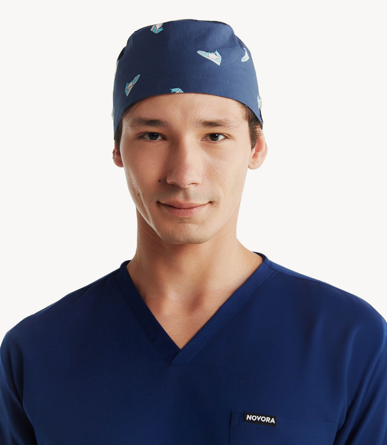 Jordans Lifestyle Printed Scrub Cap Soft Fabric Left Side Focus