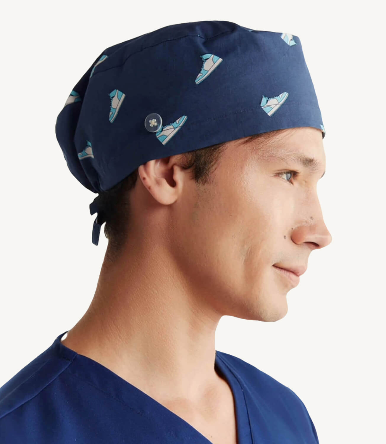Jordans Lifestyle Printed Scrub Cap Soft Fabric Right Side Focus