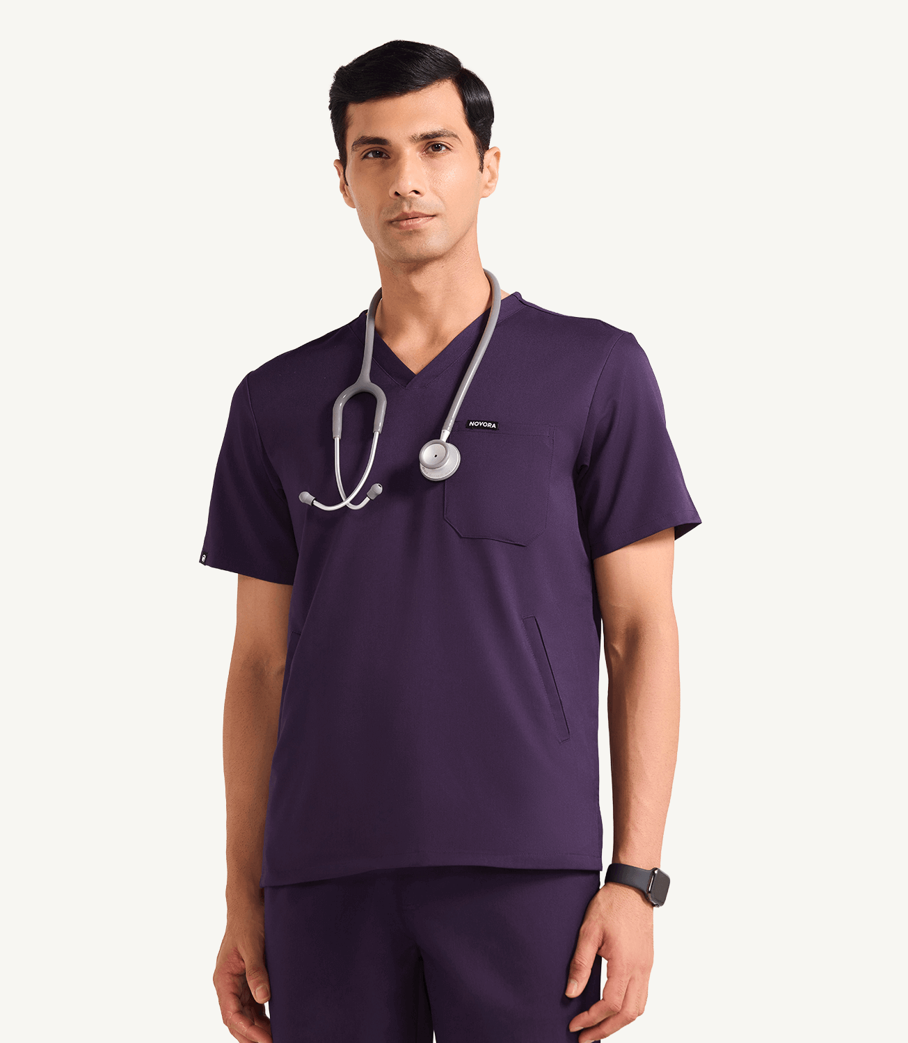 Men Galaxy 5 Pocket Scrubs Stretch Fabric Technical Front Focus