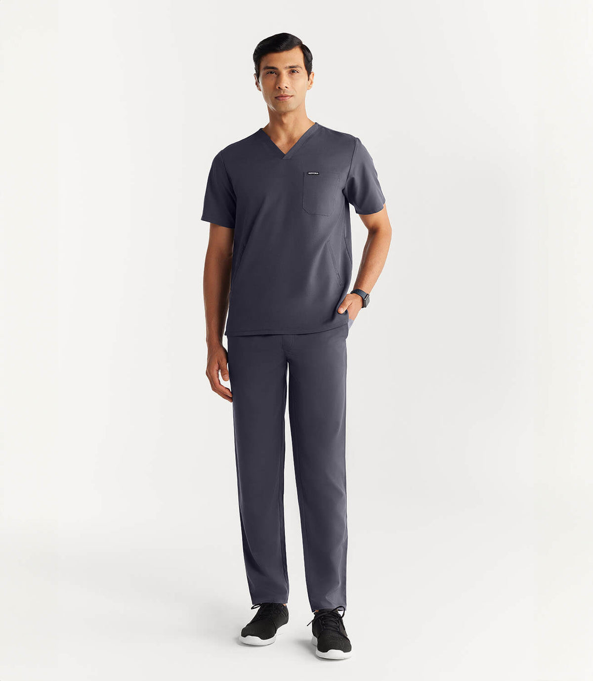 Grey Scrub Tech Technical 5 Pocket Scrubs – Novora