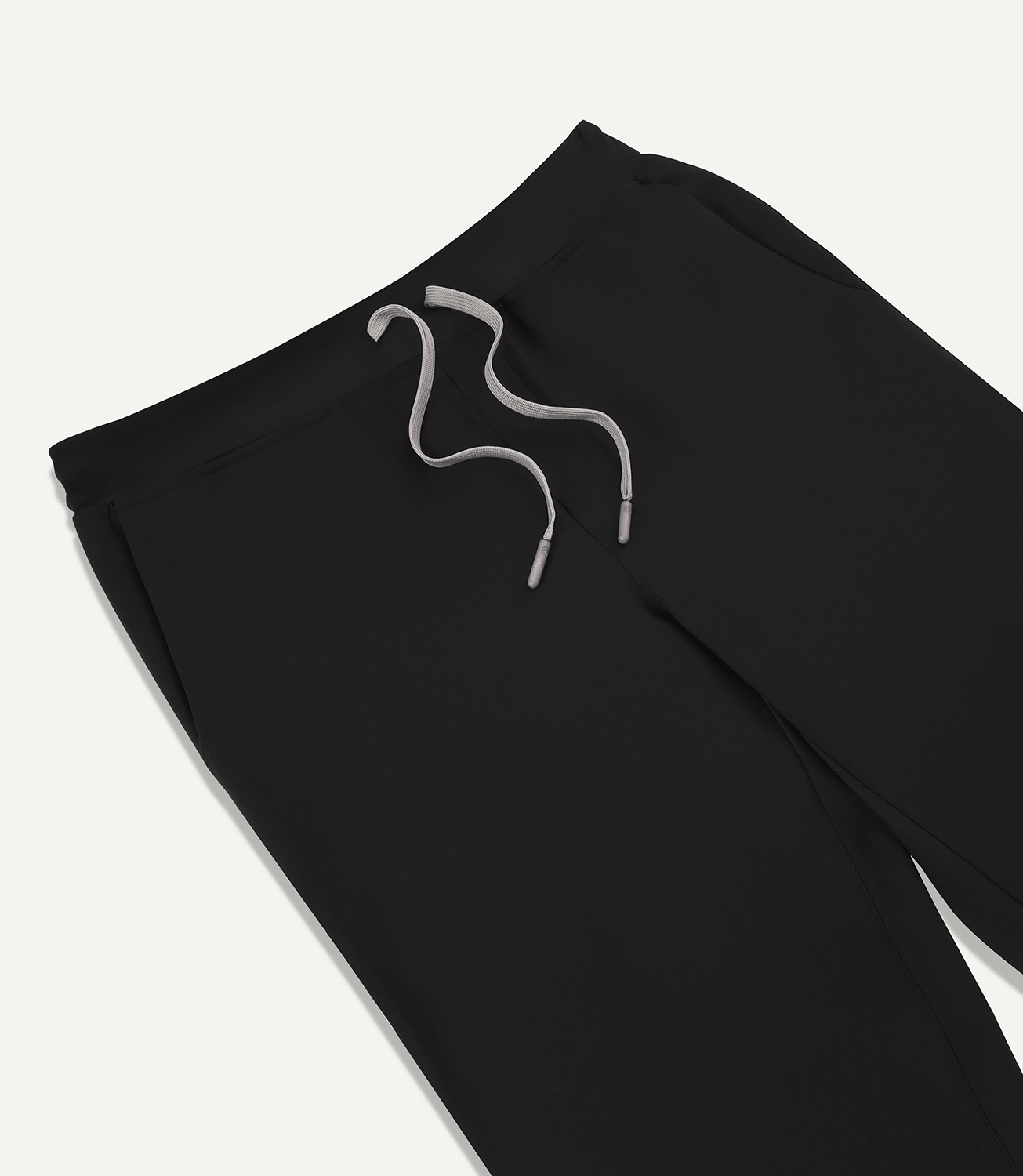 Men Women Midnight Black 5 Pocket Tuck In Scrubs Stretch Fabric Eco Tech Waistband Focus