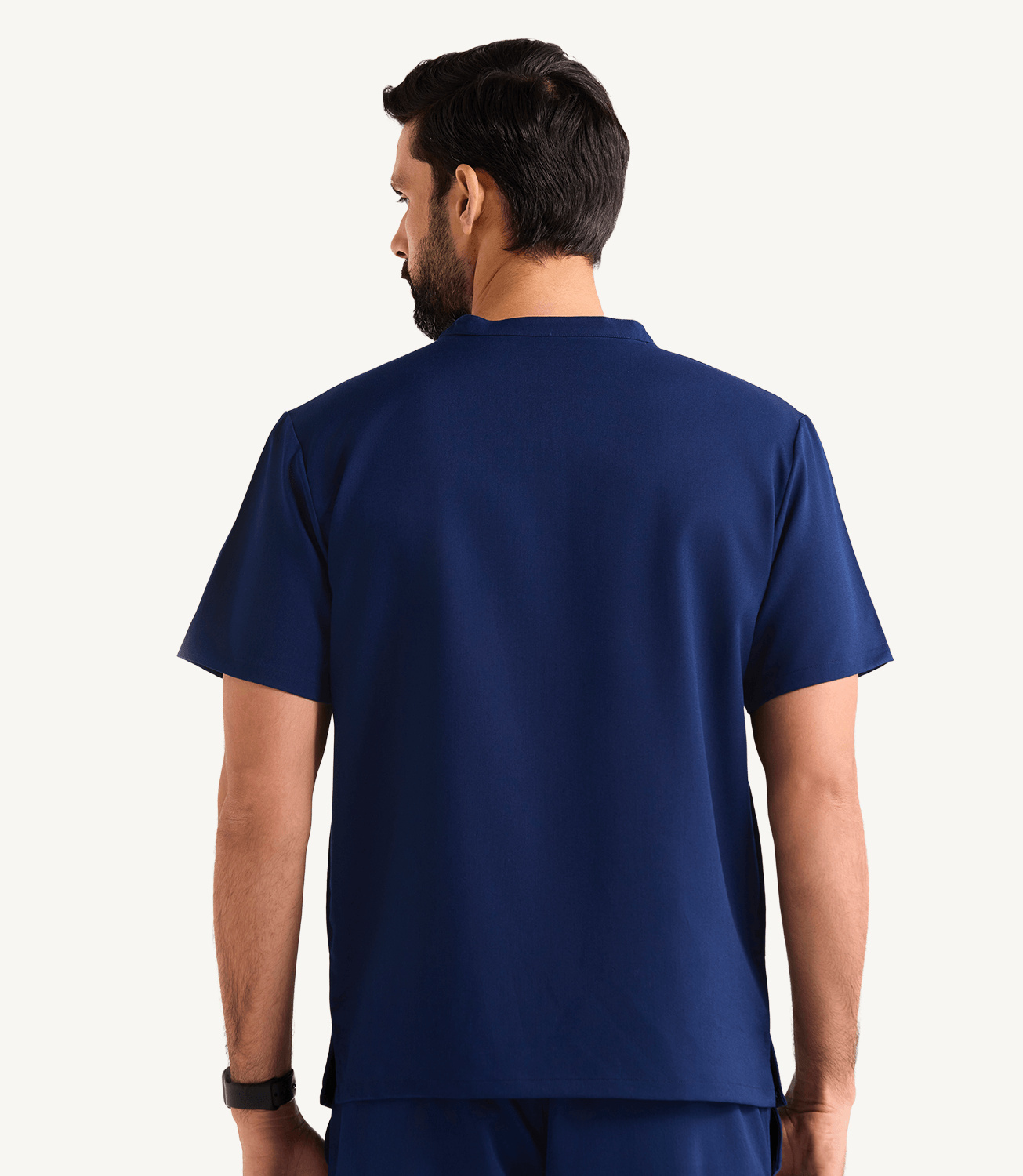Men Mandarin Technical 5 Pocket Royal Navy Scrubs