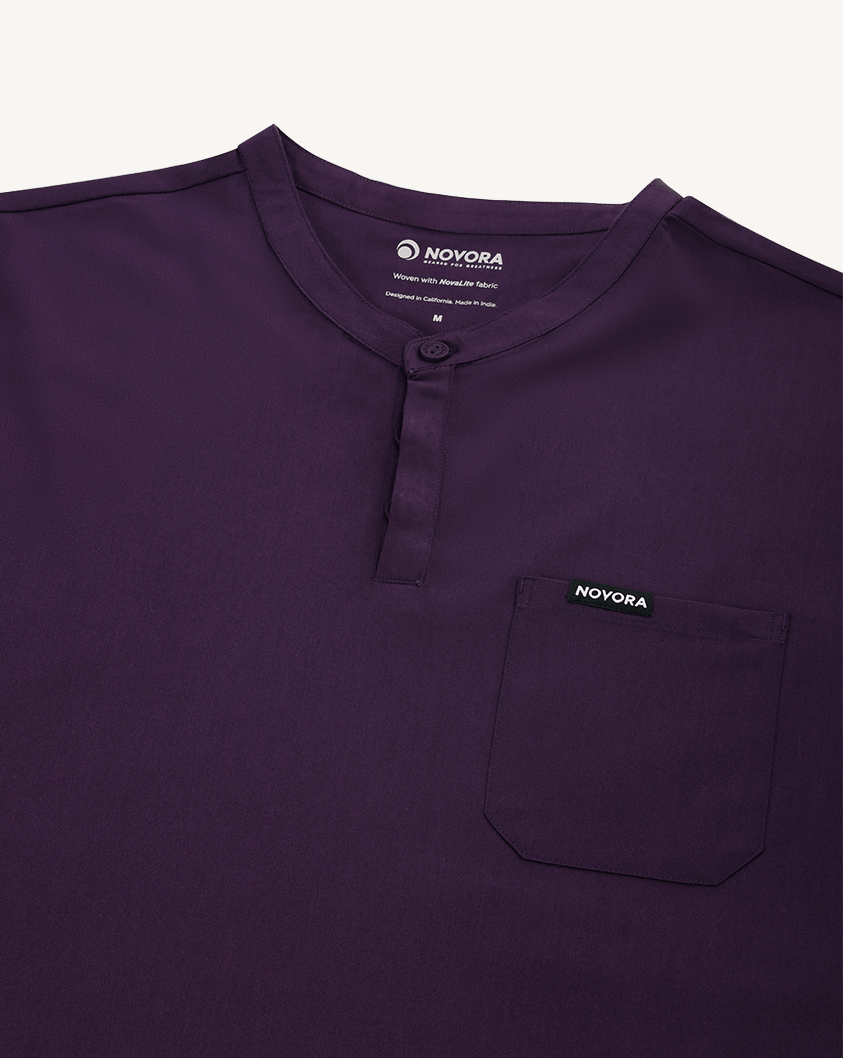 Men Mandarin Technical 5 Pocket Galaxy Scrubs