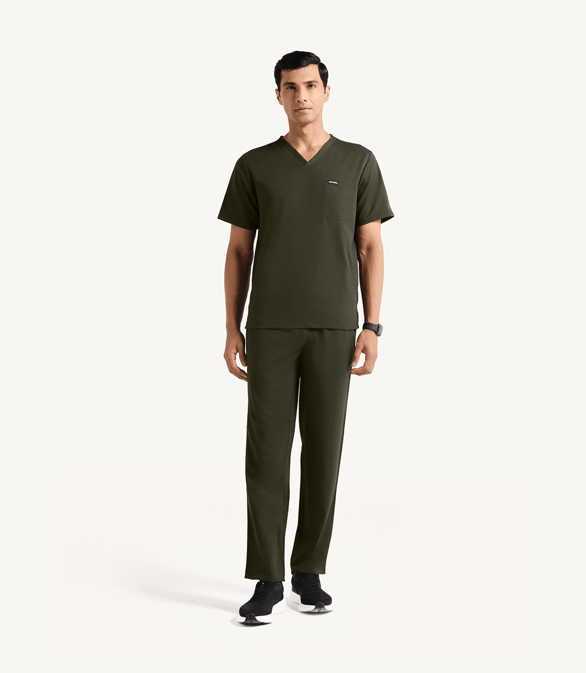Men Technical 5 Pocket Tuscan Olive Scrubs