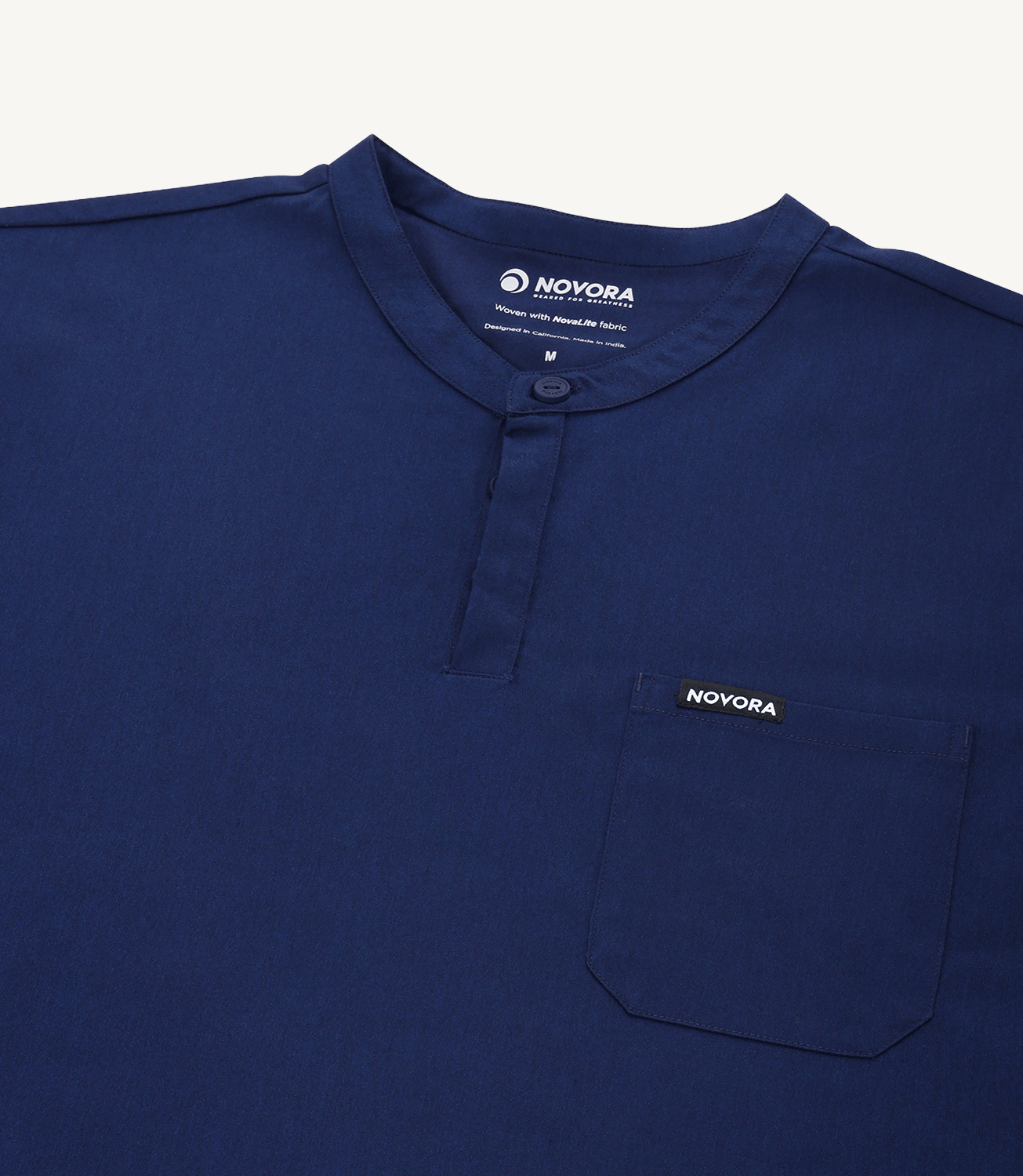 Men Mandarin Technical 5 Pocket Royal Navy Scrubs