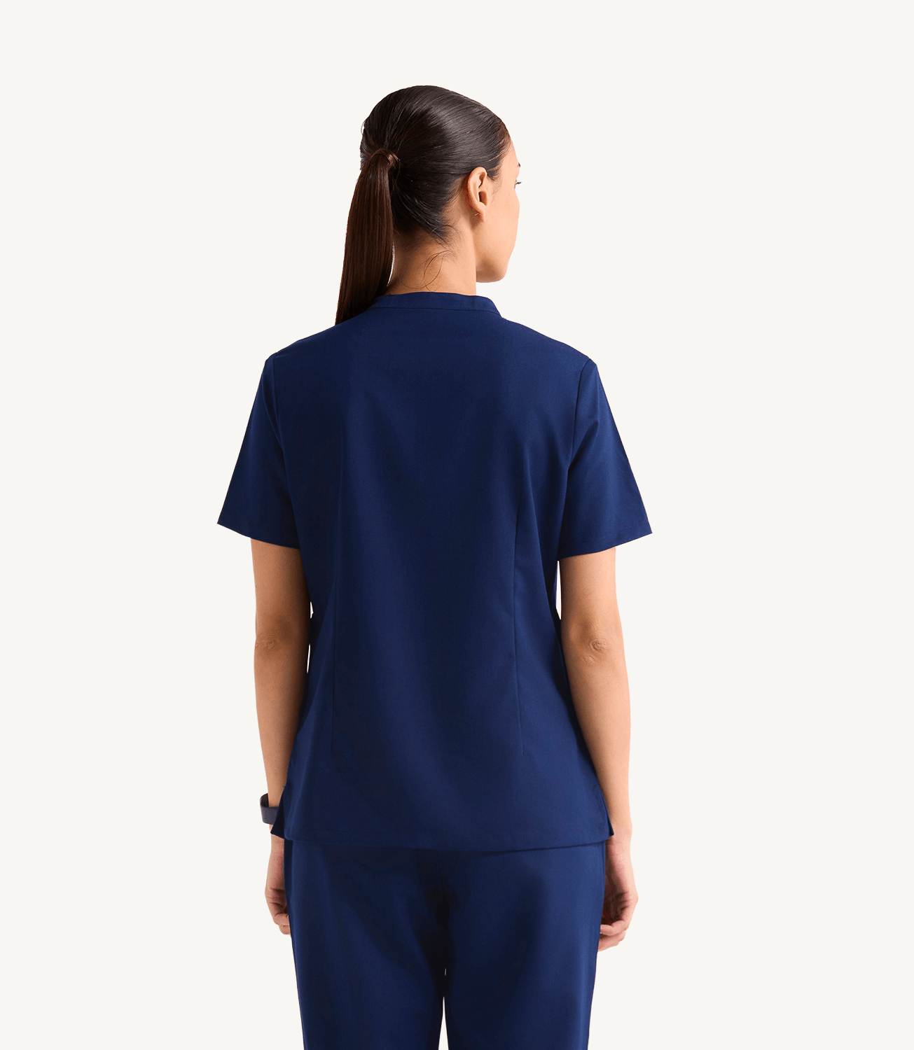 Women Mandarin Technical 5 Pocket Royal Navy Scrubs